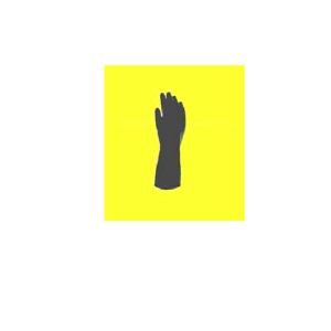 GUANTES DE LATEX NEGRO